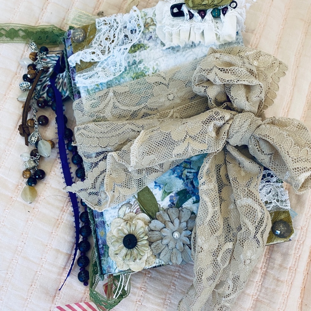 Vintage Hard cover Junk Journal